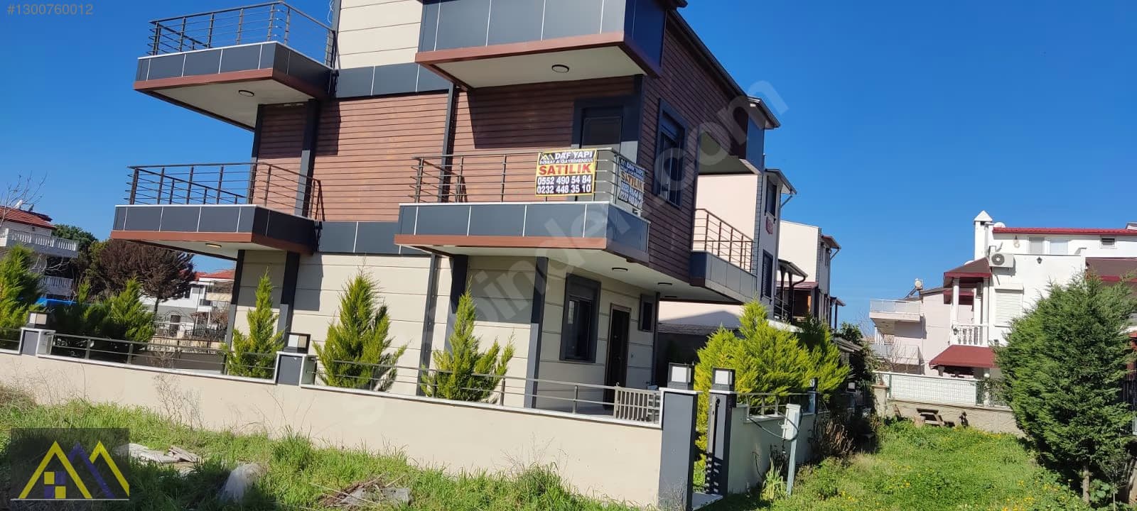 DAF YAPI GAYRİMENKUL DEN AYVALIK ALTINOVAMÜSTAKİL 3 KATLI VİLLA - görsel 1