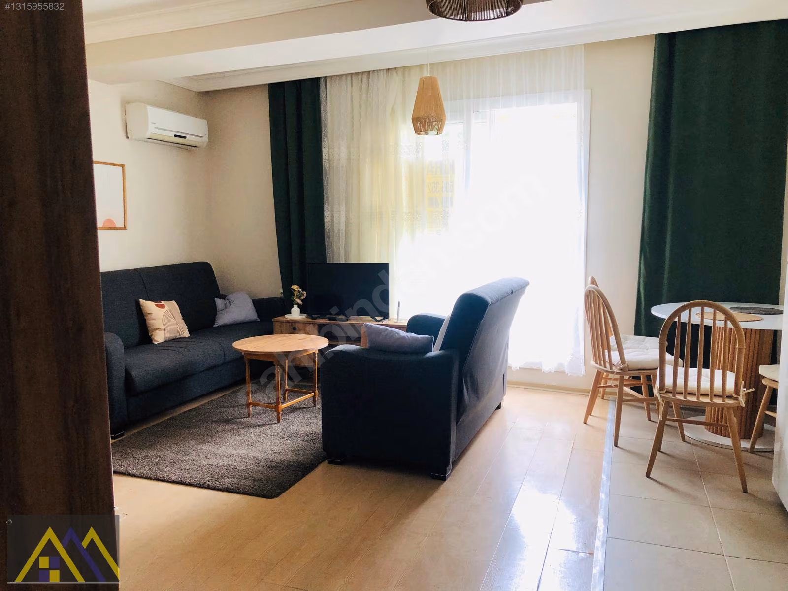 Atatürk Mahallesinde Asansörlü Eşyalı 1+1 Kiralık Daire - görsel 1