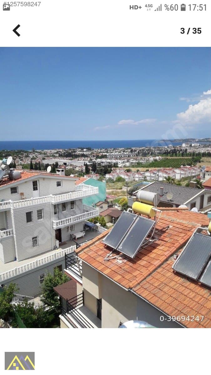DAFYAPI DAN KUŞADASI EFES EVL SATILIK MÜSTAKİL FOURLEKS VİLLA - görsel 2