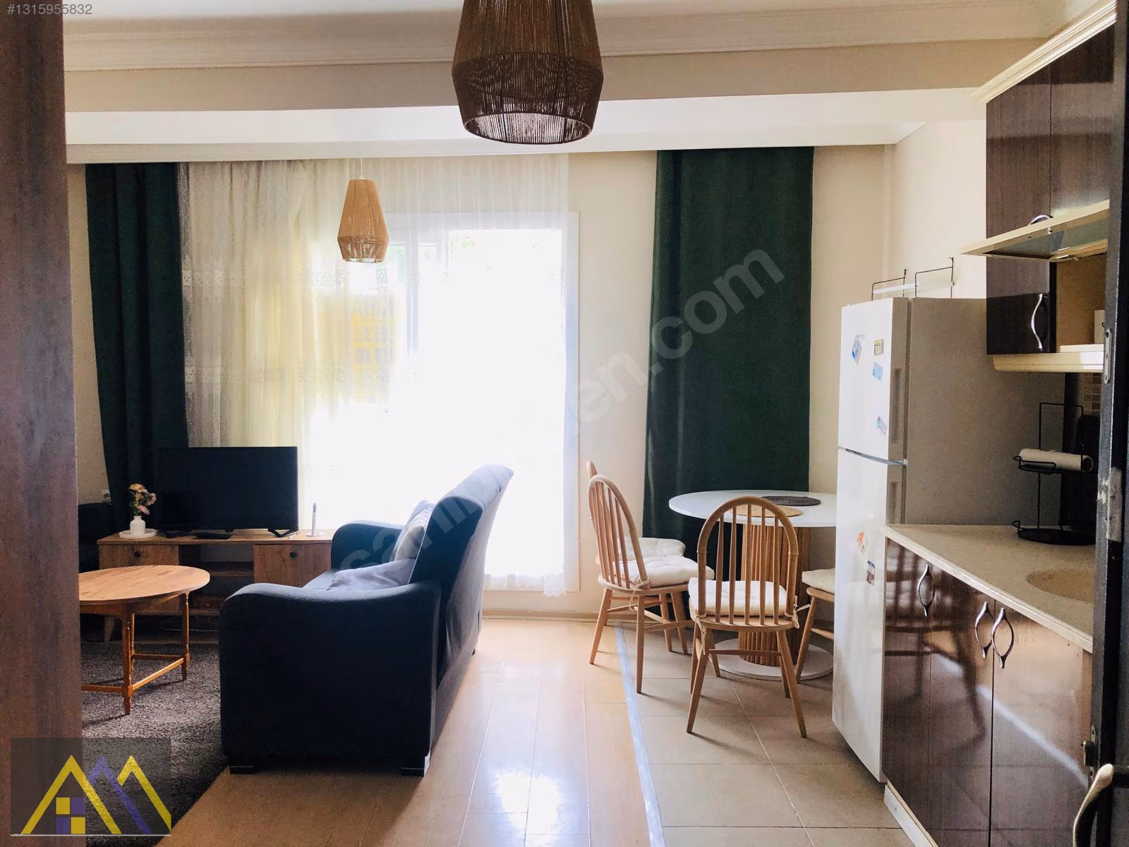 Atatürk Mahallesinde Asansörlü Eşyalı 1+1 Kiralık Daire - görsel 2